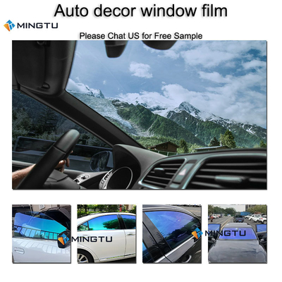 ミント NX50 VLT50% ブラック 超クリア 太陽光制御 ナノセラミック 自動車 熱 UVブロック プロフェッショナル 窓 染料 粘着フィルム