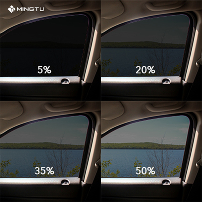 ミント NX50 VLT50% ブラック 超クリア 太陽光制御 ナノセラミック 自動車 熱 UVブロック プロフェッショナル 窓 染料 粘着フィルム