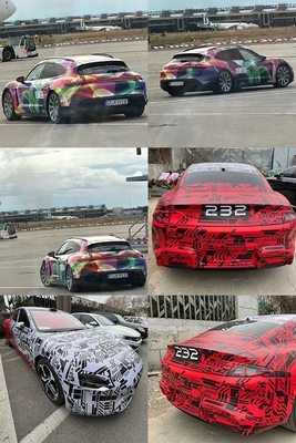 プリント可能な自己粘着型ビニールロール カーラップTPUフィルム用