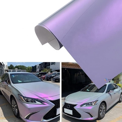 DIY 自動車 変形 ミントゥ グレー 迷彩 紫 輝く カメレオン ヴィニール 包み