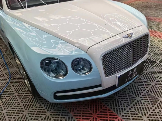 3年 ホワイトボックス TPU 自動車ヘッドライト 灰色 TPU 熱溶性粘着フィルム付き PPF フィルム