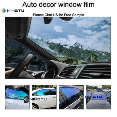 10 自動車用UV窓フィルム ミングトゥ NX50 VLT50% ハイート PET 太陽窓色 抗黄色