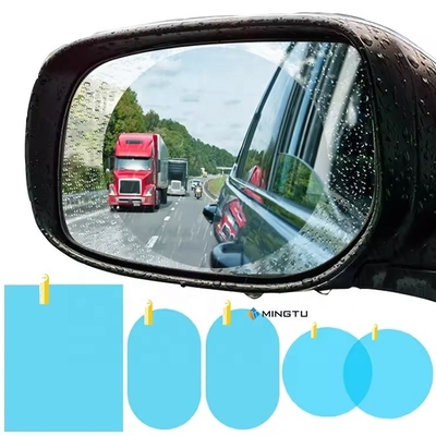 透明 の 後ろ の 鏡 雨 フィルム 視力を 向上 さ め,車 の 後ろ の 鏡 を 保護 する