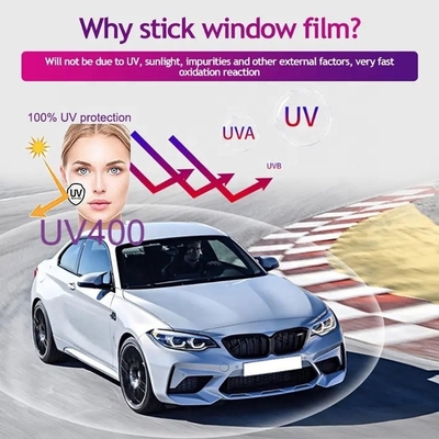 ミントウ PET UV400 UVTIN20 UVブロック プロフェッショナル 窓色 自動車用 貼膜