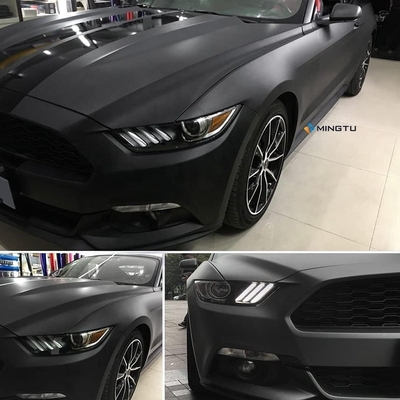 自動車用ビニールラップ ミント 黒ナイト PVC 1.52m*18m 黒 PPF PET カーラッピングフィルム